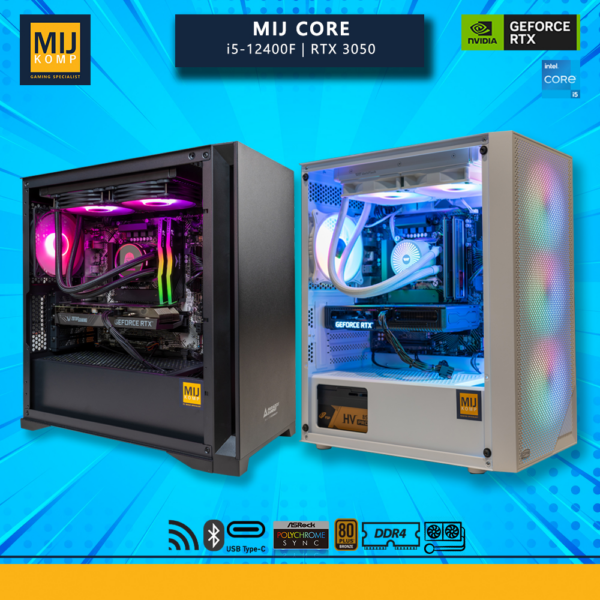 PC Gaming Editing Desain dengan CPU Intel Core i5 dan VGA Nvidia Geforce RTX 3050