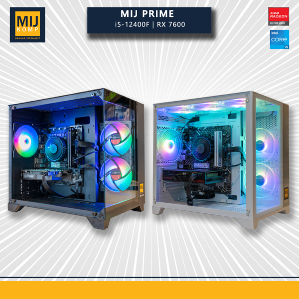 PC Gaming Desain Rakitan Medan Intel Core i5 AMD Radeon RX 7600