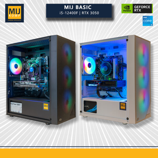 PC Gaming Editing Desain dengan Prosesor Intel Core i5 dan GPU Nvidia RTX 3050